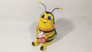 Пчёлка??♥️из соленого теста своими руками.Как сделать пчелу.Мастер класс.DIY.