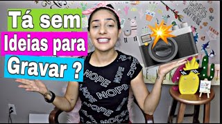18 IDEIAS DE VIDEOS PARA GRAVAR ! - Sabrina Santiago