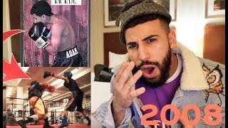 REACTING TO MY OLD BOXING MATCHES!!! (10 YEARS AGO)