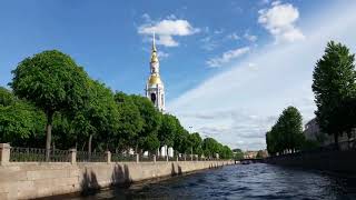 Реки, каналы и мосты Санкт-Петербурга - 1 июня 2019 года. Saint-Petersburg.