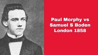 How To Destroy The Opponent's Castled King  | Paul Morphy vs Samuel S Boden: London 1858