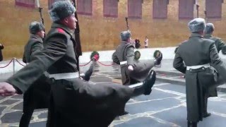 Волгоград. Родина Мать. Мамаев курган. Смена караула.