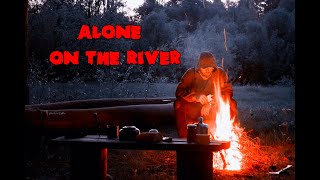 Одиночный сплав по реке\Solo rafting on the forest river