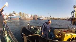Спуск танкера на воду