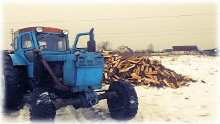 Выходные с Т-40 и ДРОВОКОЛОМ.