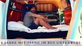 Pianist Joe lebt im Van mit seinem Klavier