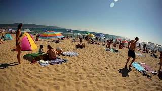 Bulgaria!!! Море и пляж на Солнечном берегу Болгарии-2017