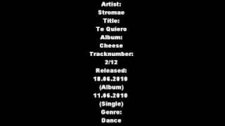 Stromae - Te Quiero [Cheese] {High Quality 320 kbit/s}