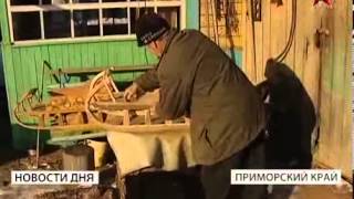 сани без единого гвоздя из Приморья