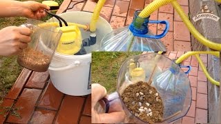 Дренажный насос для грязной воды с камнями