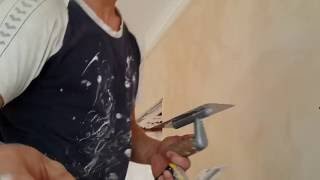 нанесение и полировка венецианской штукатурки