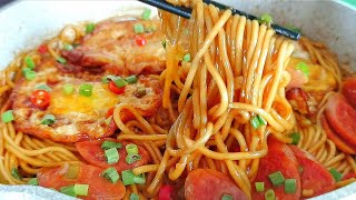 【小穎美食】麵條別直接煮著吃，加3個雞蛋，出鍋比吃肉還香，上桌瞬間掃光！