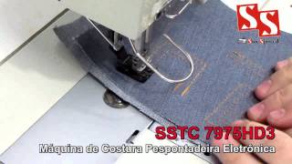 Máquina de Costura Pespontadeira Eletrônica - SSTC-7975HD3 Sun Special