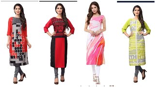 Long Kurti 2019 Stylish Kurti with Jeans and leggings for Girls