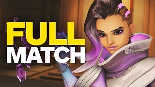 Overwatch Sombra: A Full Match at 1080p 60fps