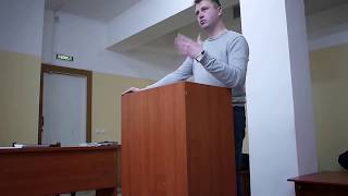 Юрист Антон Долгих проводит ДОПРОС ИНСПЕКТОРА ДПС в суде. Работа юриста в суде