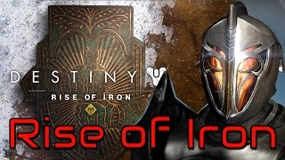 DESTINY RISE OF IRON \\ STORY MISSIONS AND QUEST GRIND
