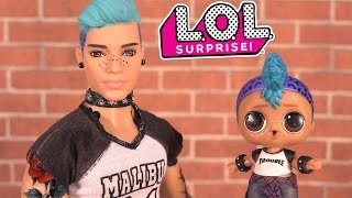 Punk Boi LOL Surprise DIY Barbie Ken Doll | Transformation Poupée LOL