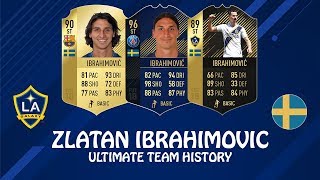 ZLATAN IBRAHIMOVIC | FIFA ULTIMATE TEAM HISTORY | FIFA 10 - FIFA 18