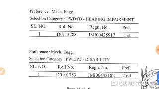 RESULT DIPLOMA ENGINEERING(POLYTECHNIC) JAMIA 2019/REGULAR & SELF FINANCE