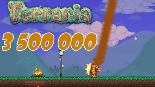 У этого меча в Террарии 3 500 000 урона !