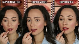 NEW! Charlotte Tilbury Supermodel Lipstick Collection | Lip Swatches, Review & Comparisons