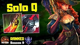 Miss Fortune Solo Q Tryhard - League of Legends (Season 9)