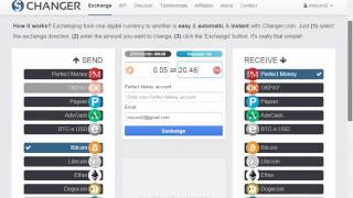 How to Exchange your bitcoin to perfectmoney wallet - Super fast payment