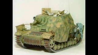 Brummbar Sd.Kfz. 166 модель из картона