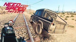 Добротное бездорожье League 73 на руле Fanatec ClubSport в Need for Speed: Payback