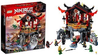 LEGO Ninjago 2018 Храм Воскресения из мультсериала Ниндзяго 8 сезон Сыны Гармадона