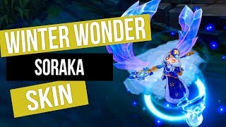 Soraka: Winter Wonder | Skin Spotlight • League Of Legends