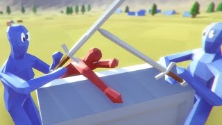 The Barbarian Horde! - Totally Accurate Battle Simulator Gameplay & TABS Funny Moments