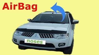 снять ПОДУШКУ Mitsubishi Pajero Sport