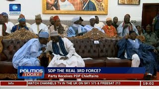 Falae Criticises Past Govts As SDP Receives PDP Chieftains |Politics Today|