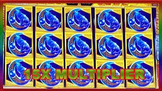 ** MEGA WIN ** COSMIC WOLF ** NEW KONAMI GAME ** SLOT LOVER **