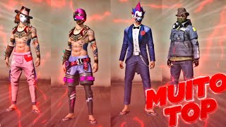 MELHORES COMBINAÇÕES DE ROUPAS DO FREE FIRE