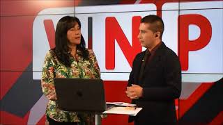 Entrevista a Patricia Vega en Canal Visión Noticias Perú.Video.- Javier Espichán