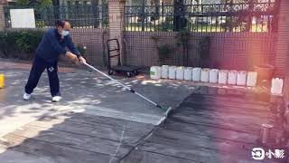 幼兒園_粉光水泥地面防滑施作