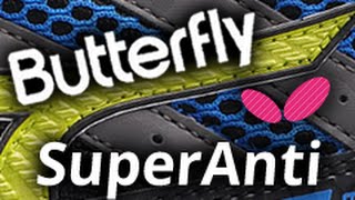 BUTTERFLY Super Anti - antispin techniques and tactics