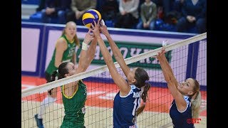 ВК "Уралочка-НТМК" – "Динамо-Казань" – 2:2, 07.10.17. Uralochka-NTMK - Dynamo-Kazan, 2: 2.