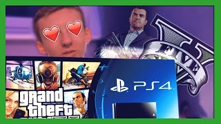 Распаковка PlayStation 4 + GTA 5