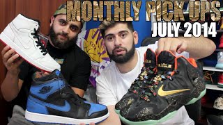 Monthly Pick Ups (July 2014) LeBron 11 Nike iD + Jordan 1 SB paint+ More