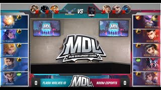 MDL- FLASH WOLVES ID VS BOOM ESPORTS - MATCH 1 QUALIFIER ONLINE DAY 2