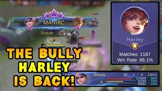 The Best Rotation When Playing Solo With Harley | Mobile Legends