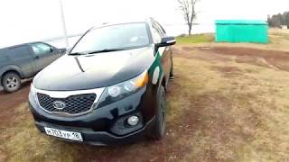 Тест полного привода Kia Sorento (2010) и внезапно Honda CR V (2008)