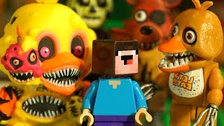 ТОП 5 Страшных Фигурок и АРЕНА МОБОВ из LEGO Майнкрафт Нубик Мультики для Детей