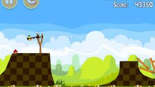 Angry Birds Seasons Level 1-10 - Mighty Eagle - 100% - Total Destruction - Easter Eggs