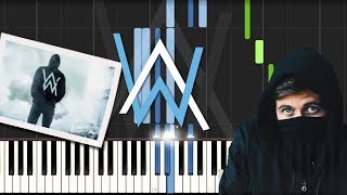 Alan Walker - The Spectre - EASY Piano Tutorial ?