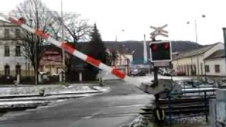 Železniční přejezd - Neštěmice